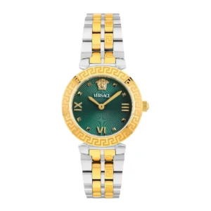 imgi_114_c5a6511NK_VERAA00001374_1 Versace Daphnis Quartz Green Dial Two Tone Steel Strap Watch for Women - VEOCA0424