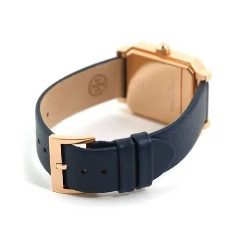 imgi_140_tbw1511_4 Tory Burch Robinson Quartz Blue Dial Blue Leather Strap Watch for Women - TBW1511