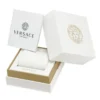 Versace Hellenyium Quartz White Dial Silver Steel Strap Watch for Women - VEHU00320