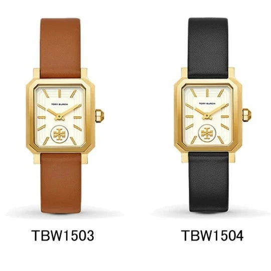 imgi_167_tory03-5 Tory Burch Robinson White Dial Black Leather Strap Watch for Women - TBW1504