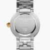 Tory Burch Reva Gold Dial Two Tone Steel Strap Watch for Women - TBW4016
