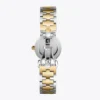 Tory Burch Reva Gold Dial Two Tone Steel Strap Watch for Women - TBW4016