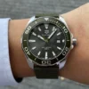 maxresdefault_389d5827-466b-4e15-9f91-96077a1bc4ec Tag Heuer Aquaracer Black Dial Khakhi Green NATO Strap Watch for Men - WAY101E.FC8222