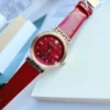 meander-quartz-mat-tron-day-da-do-velw00320_5_2cc33e8d-845b-48c1-b967-06236b8adad7 Versace Greca Meander Red Dial Red Leather Strap Watch for Women - VELW00320