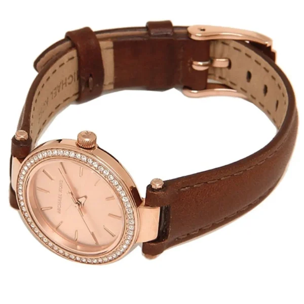 mk2353-michael-kors-watch-women-crystals-rose-gold-dial-leather-brown-strap-quartz-battery-analog-three-hand-darci-petite_6 Michael Kors Watch For Women MK2353