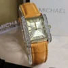 mk2983-michael-kors-watch-women-crystals-gold-dial-leather-orange-strap-quartz-battery-square-analog-three-hand-emery_4 Michael Kors Watch For Women MK2983