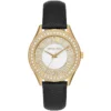 mk2988-michael-kors-watch-women-crystals-genuine-lizard-white-dial-leather-black-strap-quartz-battery-analog-three-hand-harlowe Michael Kors Watch For Women MK2988