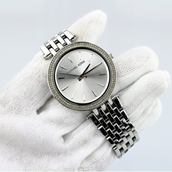 mk3190-michael-kors-watch-women-silver-dial-stainless-steel-metal-strap-quartz-analog-three-hand-darci_11 Michael Kors Watch For Women MK3190