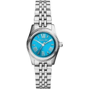 mk3328-michael-kors-watch-women-blue-dial-metal-stainless-steel-silver-strap-quartz-battery-analog-three-hand-lexington-mini Michael Kors Watch For Women MK3328