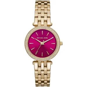 mk3444-michael-kors-watch-women-crystals-pink-dial-metal-stainless-steel-gold-strap-quartz-battery-analog-three-hand-darci-mini Michael Kors Watch For Women MK3444