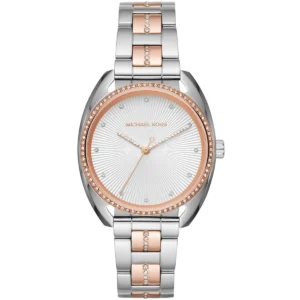 mk3676-michael-kors-watch-women-crystals-white-dial-metal-stainless-steel-silver-rose-gold-two-tone-strap-quartz-battery-analog-three-hand-libby Michael Kors Watch For Women MK3676