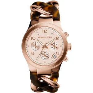 mk4269-michael-kors-watch-women-rose-gold-dial-multi-brown-strap-quartz-battery-analog-chronograph-runway-twist Michael Kors Watch For Women MK4269