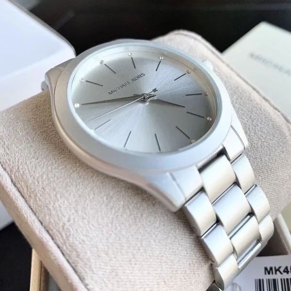 mk4502-michael-kors-watch-women-silver-dial-metal-stainless-steel-strap-quartz-battery-analog-three-hand-runway-slim_5 Michael Kors Watch For Women MK4502