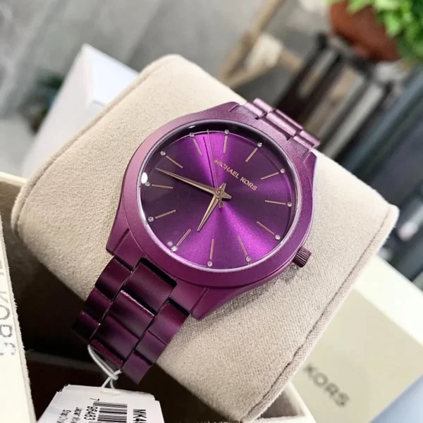 mk4507-michael-kors-watch-women-purple-dial-metal-stainless-steel-strap-quartz-battery-analog-three-hand-runway-slim_8 Michael Kors Watch For Women MK4507