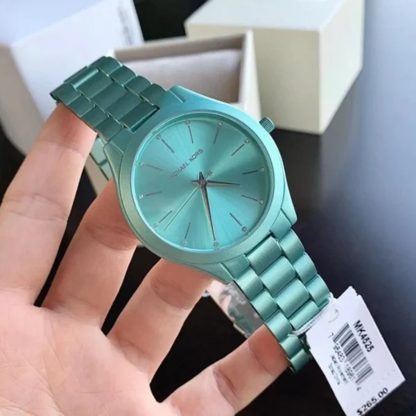 mk4525-michael-kors-watch-women-blue-dial-metal-stainless-steel-strap-quartz-battery-analog-three-hand-runway-slim_5 Michael Kors Watch For Women MK4525