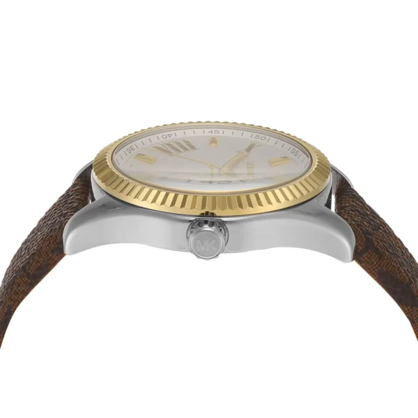mk4745-michael-kors-watch-women-mk-logo-silver-dial-leather-brown-strap-quartz-battery-analog-three-hand-lexington_8 Michael Kors Watch For Women MK4745