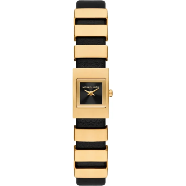 mk4887-michael-kors-watch-women-square-black-dial-multi-gold-strap-quartz-battery-analog-two-hand-darrington Michael Kors Watch For Women MK4887