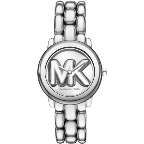 mk4963-michael-kors-watch-women-mk-logo-silver-dial-stainless-steel-metal-strap-quartz-battery-analog-three-hand-phoebe Michael Kors Watch For Women MK4963