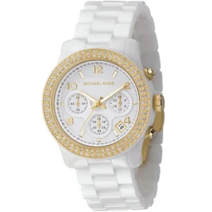 mk5237-michael-kors-chronograph-watch-women-white-dial-ceramic-strap-quartz-battery-analog-crystals Michael Kors Watch For Women MK5237