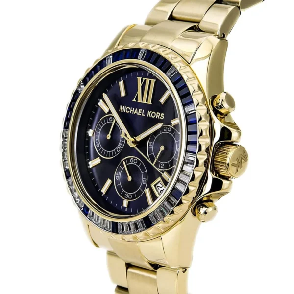 mk5754-michael-kors-watch-women-blue-dial-metal-stainless-steel-gold-strap-quartz-battery-analog-chronograph-everest_3 Michael Kors Watch For Women MK5754