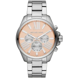 mk5837-michael-kors-watch-women-rose-gold-dial-metal-stainless-steel-silver-strap-quartz-battery-analog-chronograph-wren Michael Kors Watch For Women MK5837