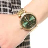 mk6065-michael-kors-watch-women-green-dial-metal-stainless-steel-gold-strap-quartz-battery-analog-three-hand-skylar_8 Michael Kors Watch For Women MK6065