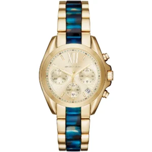 mk6318-michael-kors-watch-women-gold-dial-multi-blue-golden-strap-quartz-battery-analog-chronograph-bradshaw Michael Kors Watch For Women MK6318