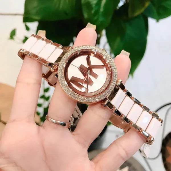 mk6365-michael-kors-watch-women-mk-logo-white-dial-multi-rose-gold-strap-quartz-battery-analog-three-hand-parker_7 Michael Kors Watch For Women MK6365
