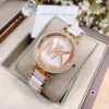 mk6365-michael-kors-watch-women-mk-logo-white-dial-multi-rose-gold-strap-quartz-battery-analog-three-hand-parker_9 Michael Kors Watch For Women MK6365