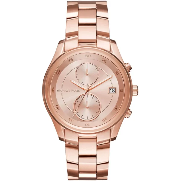 mk6465-michael-kors-watch-women-rose-gold-dial-metal-stainless-steel-strap-quartz-battery-analog-chronograph-briar Michael Kors Watch For Women MK6465