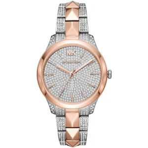 mk6716-michael-kors-watch-women-crystals-silver-dial-metal-stainless-steel-rose-gold-two-tone-strap-quartz-battery-analog-three-hand-runway-mercer Michael Kors Watch For Women MK6716
