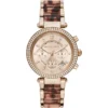 mk6832-michael-kors-watch-women-crystals-tortoiseshell-gold-dial-multi-golden-brown-strap-quartz-battery-analog-chronograph-parker Michael Kors Watch For Women MK6832