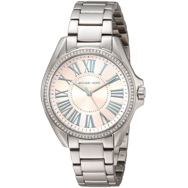 mk6929-michael-kors-watch-women-crystals-pink-dial-metal-stainless-steel-silver-strap-quartz-battery-analog-three-hand-kacie_2 Michael Kors Watch For Women MK6929
