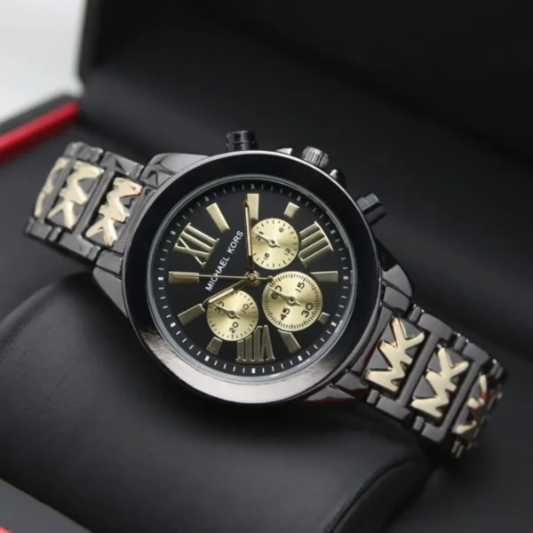 mk6978-michael-kors-watch-women-mk-logo-black-dial-metal-stainless-steel-gold-strap-quartz-battery-analog-chronograph-wren_9 Michael Kors Watch For Women MK6978