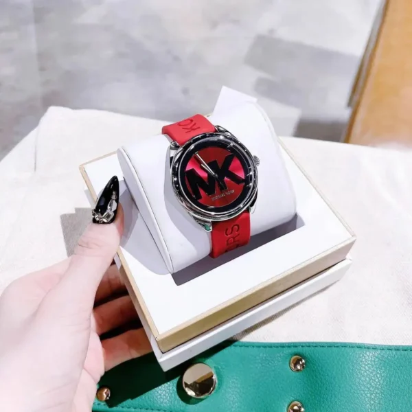mk7144-michael-kors-watch-women-mk-logo-red-dial-rubber-strap-quartz-battery-analog-three-hand-janelle_9 Michael Kors Watch For Women MK7144