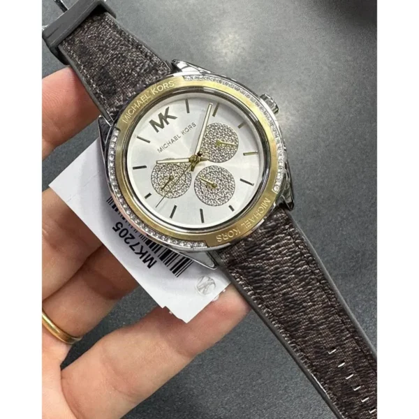 mk7205-michael-kors-watch-women-crystals-silver-dial-polyurethane-chloride-brown-strap-quartz-battery-analog-jessa_6 Michael Kors Watch For Women MK7205