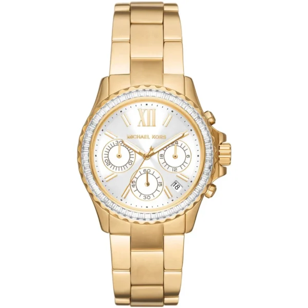 mk7212-michael-kors-watch-women-crystals-white-dial-metal-stainless-steel-gold-strap-quartz-battery-analog-chronograph-everest Michael Kors Watch For Women MK7212