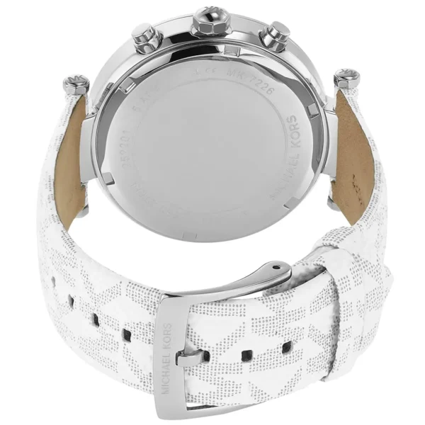mk7226-michael-kors-watch-women-crystals-white-dial-polyurethane-chloride-strap-quartz-battery-analog-chronograph-parker_6 Michael Kors Watch For Women MK7226
