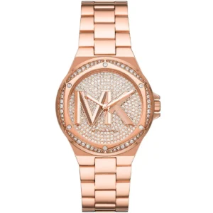 mk7230-michael-kors-watch-women-rose-gold-dial-metal-stainless-steel-golden-strap-quartz-battery-analog-three-hand-mk-logo-crystals-lennox Michael Kors Watch For Women MK7230