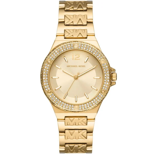 mk7339-michael-kors-watch-women-gold-dial-metal-stainless-steel-golden-strap-quartz-battery-analog-three-hand-crystals-lennox Michael Kors Watch For Women MK7339