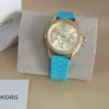 mk7374-michael-kors-watch-women-mk-logo-gold-dial-rubber-blue-strap-quartz-battery-analog-mini-pilot_10 Michael Kors Watch For Women MK7374