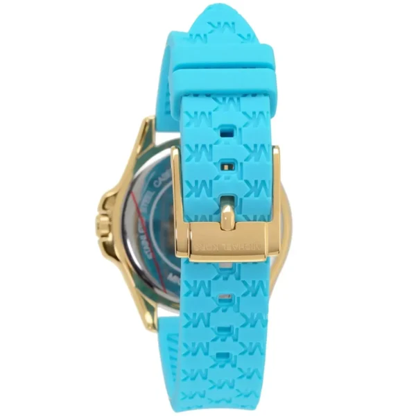 mk7374-michael-kors-watch-women-mk-logo-gold-dial-rubber-blue-strap-quartz-battery-analog-mini-pilot_4 Michael Kors Watch For Women MK7374