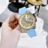 mk7374-michael-kors-watch-women-mk-logo-gold-dial-rubber-blue-strap-quartz-battery-analog-mini-pilot_7 Michael Kors Watch For Women MK7374