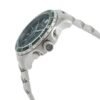 Movado Series 800 Chronograph Green Dial Silver Steel Strap Watch for Men - 2600179