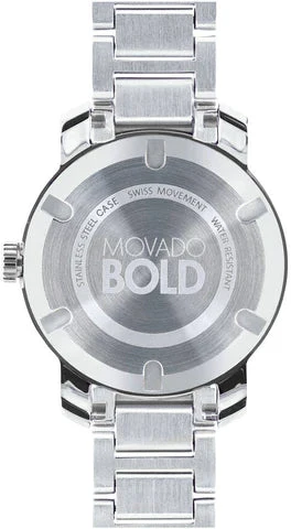 mvd-001-movado-bold-watch-3600254_3 Movado Bold Crystal Pave Silver Dial Silver Steel Strap Watch for Women - 3600254
