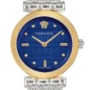 org_1_a7505715-f7c3-4b97-9963-fd224c68e3ff Versace Meander Blue Dial Silver Mesh Bracelet Watch for Women - VELW00520