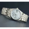 Rolex Men’s Land-Dweller Ice Blue Honeycomb Dial Watch