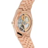Rolex Men’s Land-Dweller Rose Gold Honeycomb Dial Watch