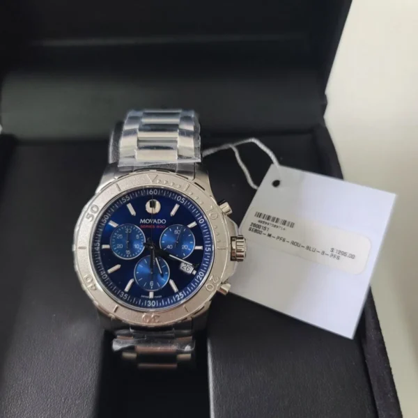 s-l1600_1_372f644d-208b-4283-bc1d-f6d61234787e Movado Series 800 Blue Dial Silver Steel Strap Watch for Men - 2600151