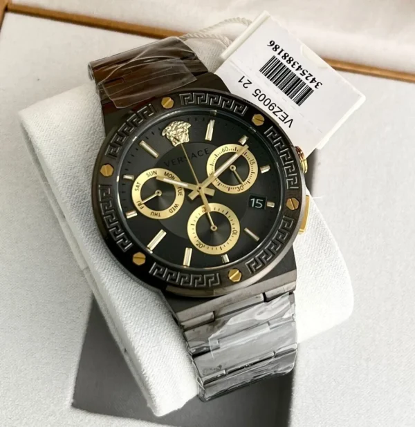 s-l1600_445b5c30-04d9-4641-a389-53ba1321835d Versace Greca Icon Chronograph Black Dial Black Steel Strap Watch For Men - VEZ900521